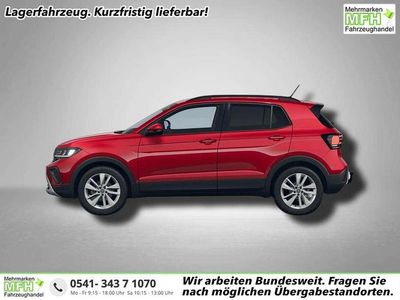 Neu VW T-Cross Life 150 PS (110 kW) 2025 Kings red metallic SUV
