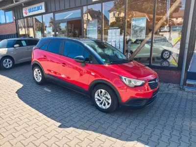 Gebraucht Opel Crossland X Edition 82 PS (60 kW) 2017 Rot SUV