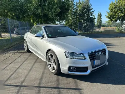 Gebraucht Audi A5 Cabriolet S-Line 211 PS (155 kW) 2009 Silber Cabrio
