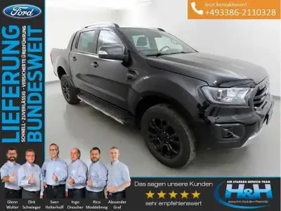 Gebraucht Ford Ranger Wildtrack 213 PS (156 kW) 2022 Obsidianschwarz metallic Pickup