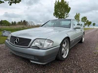 Gebraucht Mercedes SL600 394 PS (289 kW) 1994 Silber Cabrio