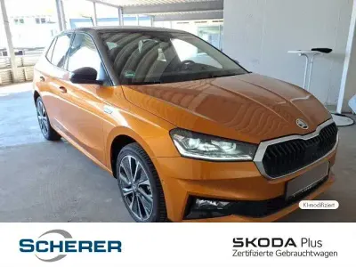 Gebraucht Skoda Fabia First Edition 110 PS (80 kW) 2021 Orange Kleinwagen