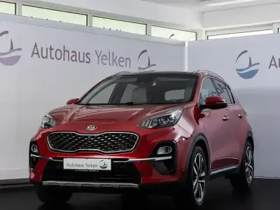 Gebraucht Kia Sportage Platinum Edition 185 PS (136 kW) 2019 Rot SUV