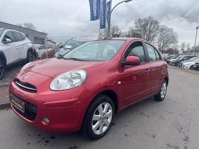 Gebraucht Nissan Micra S 80 PS (58 kW) 2012 Rot Kleinwagen