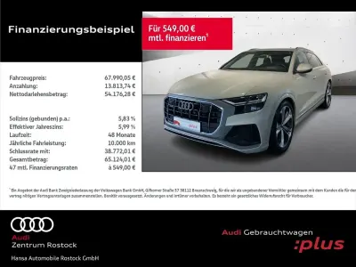 Brugt Audi Q8 S-Line 286 HK (210 kW) 2022 Beige SUV