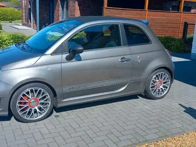 Second-hand Abarth 595C Turismo 160 CP (117 kW) 2015 Gri Cabrio