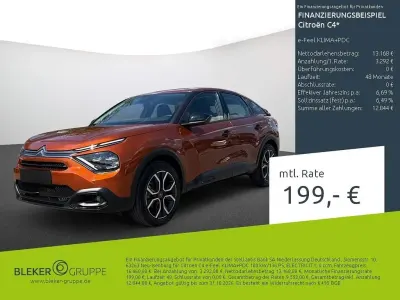 Gebraucht Citroën e-C4 Feel 100 kW (136 PS) 2022 Orange Limousine
