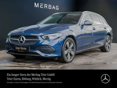 Gebraucht Mercedes C300e Avantgarde 204 PS (150 kW) 2026 Blau Limousine