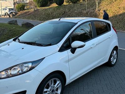 Usata Ford Fiesta 82 CV (60 kW) 2015 Bianco Utilitaria