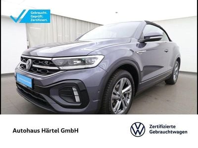 Gebraucht VW T-Roc Cabriolet R-line 150 PS (110 kW) 2024 Rauchgrau (grey), metallic Cabrio