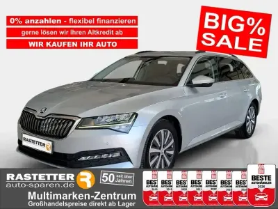 Gebraucht Skoda Superb Ambition 150 PS (110 kW) 2022 Brilliantsilber Kombi