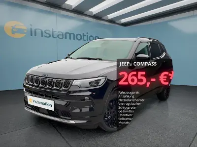 Second-hand Jeep Compass 241 CP (177 kW) 2023 Negru SUV