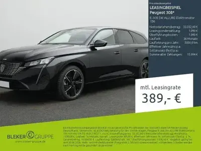 Gebraucht Peugeot e-308 SW Allure 114 kW (156 PS) 2025 Perlaneraschwarz Kombi