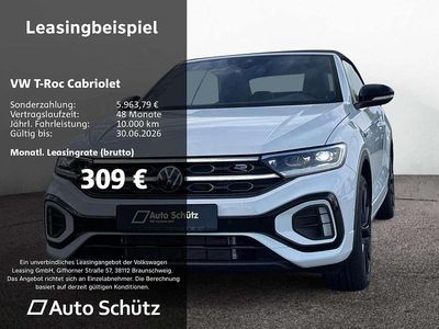 Nouă VW T-Roc Cabriolet R-line 150 CP (110 kW) 2025 Alb Cabrio