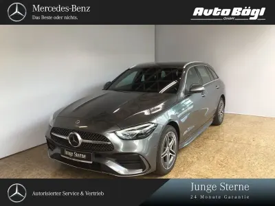 Gebraucht Mercedes C300e AMG line 313 PS (230 kW) 2025 Lack selenitgrau Kombi