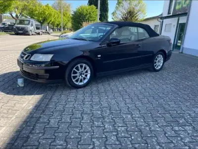 Usata Saab 9-3 Cabriolet 150 CV (110 kW) 2005 Nero Cabrio