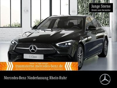 Schwarz Gebraucht 2022 Mercedes C300e AMG Limousine | 34.990 € (Fairer Preis)
