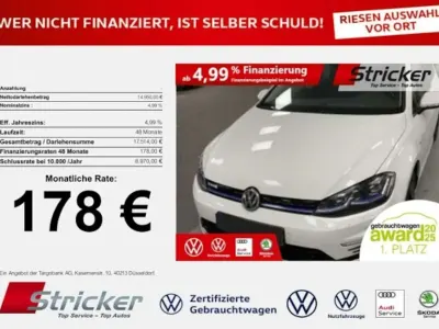 Brugt VW e-Golf 100 kW (136 HK) 2020 Hatchback