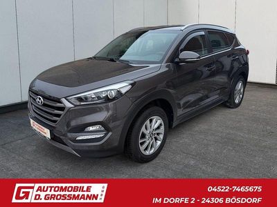Gebraucht Hyundai Tucson Intro Edition 132 PS (97 kW) 2016 Braun SUV