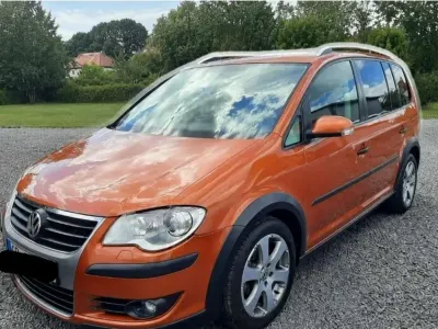Gebraucht VW Touran Cross 140 PS (102 kW) 2008 Orange Van / Kleinbus