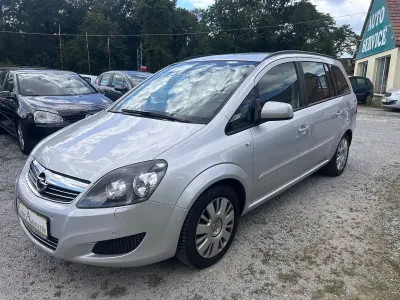 Gebraucht Opel Zafira Family 110 PS (80 kW) 2012 Silber Van / Kleinbus