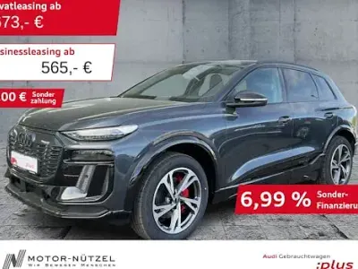 Używany Audi Q6 e-tron Ambiente 285 kW (388 KM) 2024 Szary SUV
