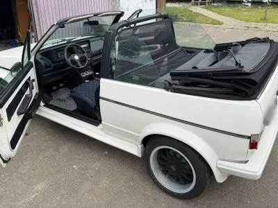 Gebraucht VW Golf Cabriolet 75 PS (55 kW) 1984 Weiß Cabrio