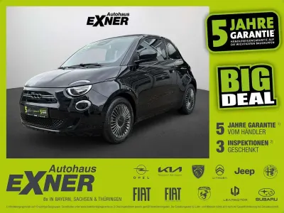 Gebraucht Fiat 500e Icon 86 kW (118 PS) 2022 Schwarz Cabrio