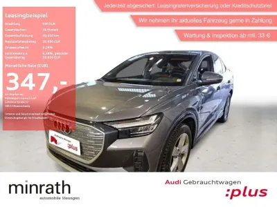Gebraucht Audi Q4 Sportback e-tron Advanced 150 kW (204 PS) 2022 Grau SUV