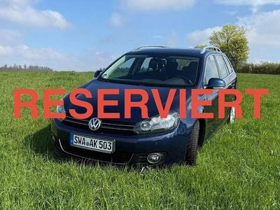 Usata VW Golf VI Highline 140 CV (102 kW) 2010 Blu Utilitaria