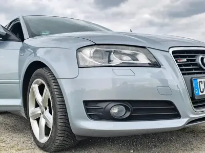 Gebraucht Audi A3 S-Line 125 PS (91 kW) 2009 Silber Kleinwagen