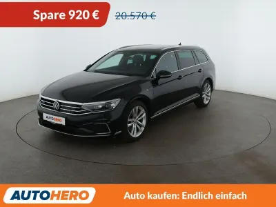 Gebraucht VW Passat GTE 218 PS (160 kW) 2020 Schwarz Kombi