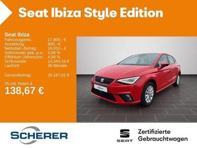 Second-hand Seat Ibiza Style 116 CP (85 kW) 2024 Roșu Hatchback