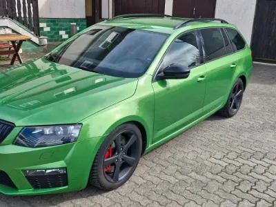 Gebraucht Skoda Octavia RS 220 PS (161 kW) 2014 Grün Kombi