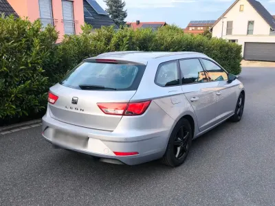 Gebraucht Seat Leon ST Style 125 PS (91 kW) 2018 Silber Kombi