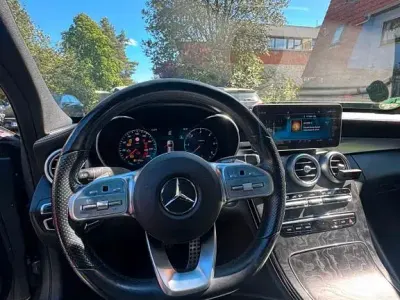 Gebraucht Mercedes C220 AMG line 194 PS (142 kW) 2018 Grau Limousine
