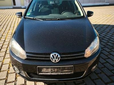 Gebraucht VW Golf VI Comfortline 105 PS (77 kW) 2010 Schwarz Kleinwagen