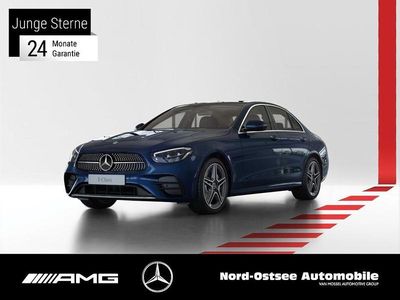 Metalliclack nautikblau Gebraucht 2021 Mercedes E300 AMG Limousine | 38.290 € (Fairer Preis)