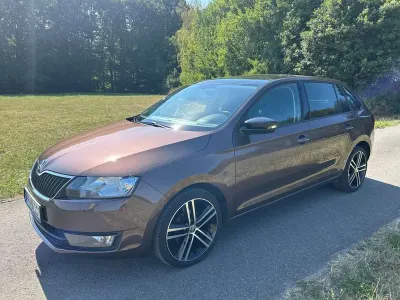 Gebraucht Skoda Rapid Ambition 90 PS (66 kW) 2016 Braun Kleinwagen
