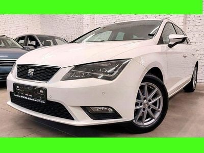Usata Seat Leon ST Style 110 CV (80 kW) 2016 Bianco Station wagon