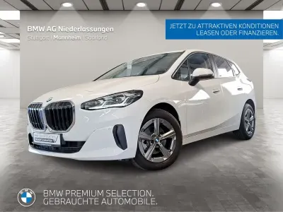 Gebraucht BMW 216 Active Tourer 122 PS (89 kW) 2023 Weiß Van / Kleinbus