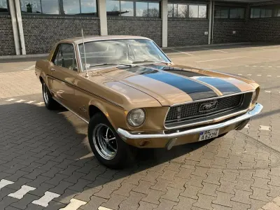 Gebraucht Ford V8 200 PS (147 kW) 1968 Gold Coupé