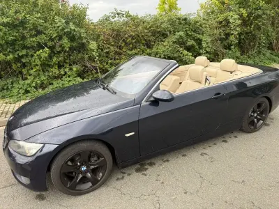 Gebraucht BMW 320 Cabriolet Sport Line 177 PS (130 kW) 2008 Blau Cabrio