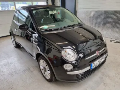 Używany Fiat 500C 86 KM (63 kW) 2013 Czarny Kabriolet
