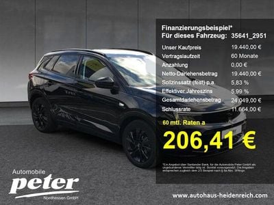 Gebraucht Opel Grandland X GS Line 131 PS (96 kW) 2022 Schwarz SUV