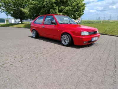 Gebraucht VW Fox 45 PS (33 kW) 1992 Rot Kleinwagen
