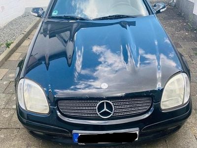 Gebraucht Mercedes SLK200 Edition 163 PS (119 kW) 2002 Schwarz Cabrio