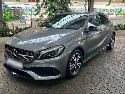 Brugt Mercedes A180 AMG line 122 HK (89 kW) 2017 Grå Coupe