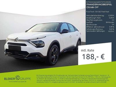 Usata Citroën C4 Feel 131 CV (96 kW) 2023 Bianco Berlina
