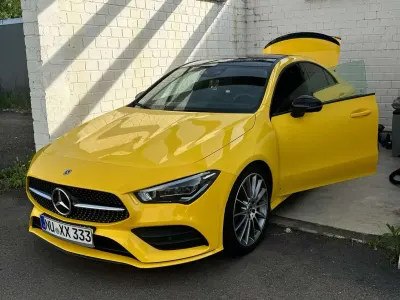 Gebraucht Mercedes CLA180 AMG line 136 PS (100 kW) 2019 Coupé